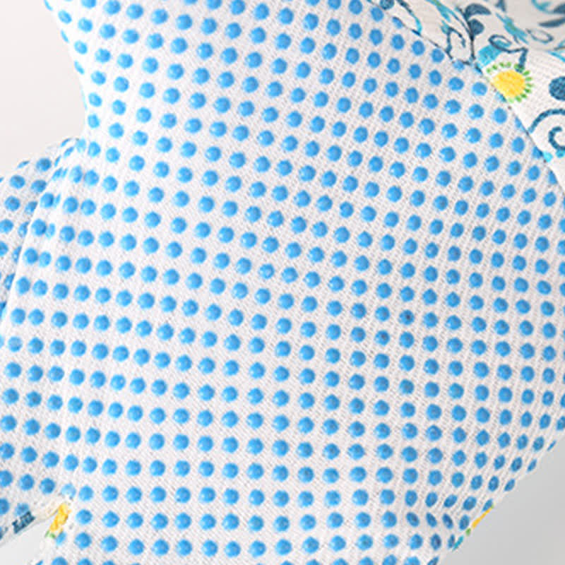 Floral Printed Garden Protective Knitted Gloves(3 Pairs) - image 6