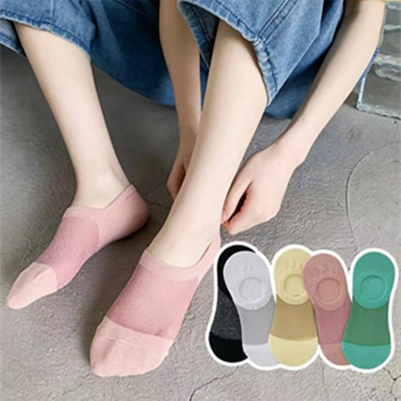 Thin Airy Mesh No Show Socks(10 Pairs)