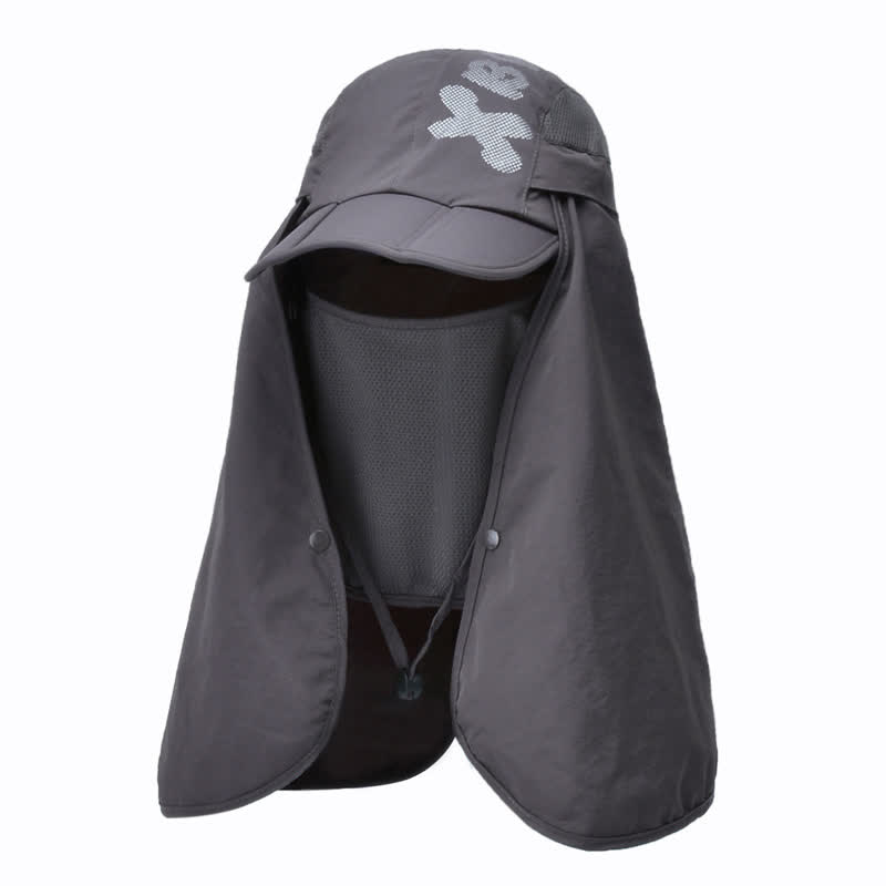 Multi-functional Outdoor Waterproof Baseball Cap - Coffee - One Size - image 19