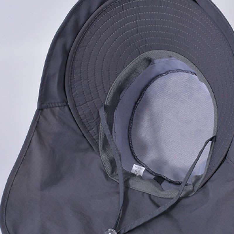 Outdoor Hiking Wide-Brim Bucket Hat - image 25
