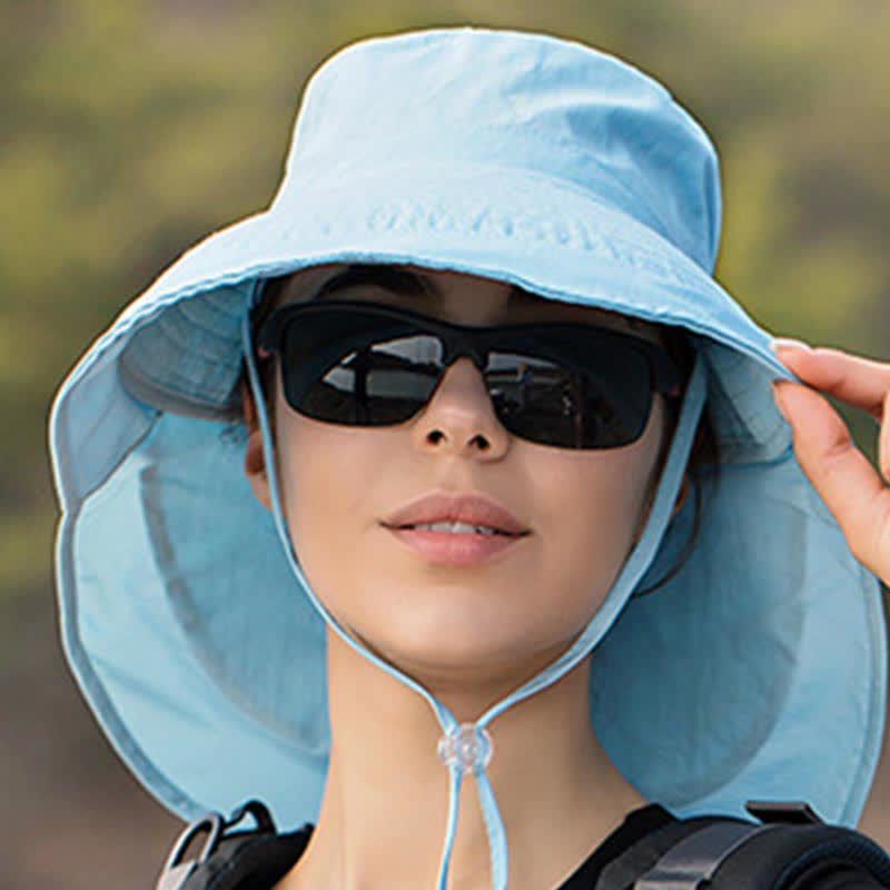 Outdoor Hiking Wide-Brim Bucket Hat - image 2