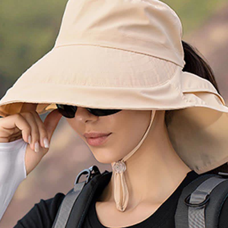 Outdoor Hiking Wide-Brim Bucket Hat - image 7