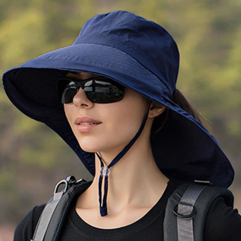 Outdoor Hiking Wide-Brim Bucket Hat - image 14