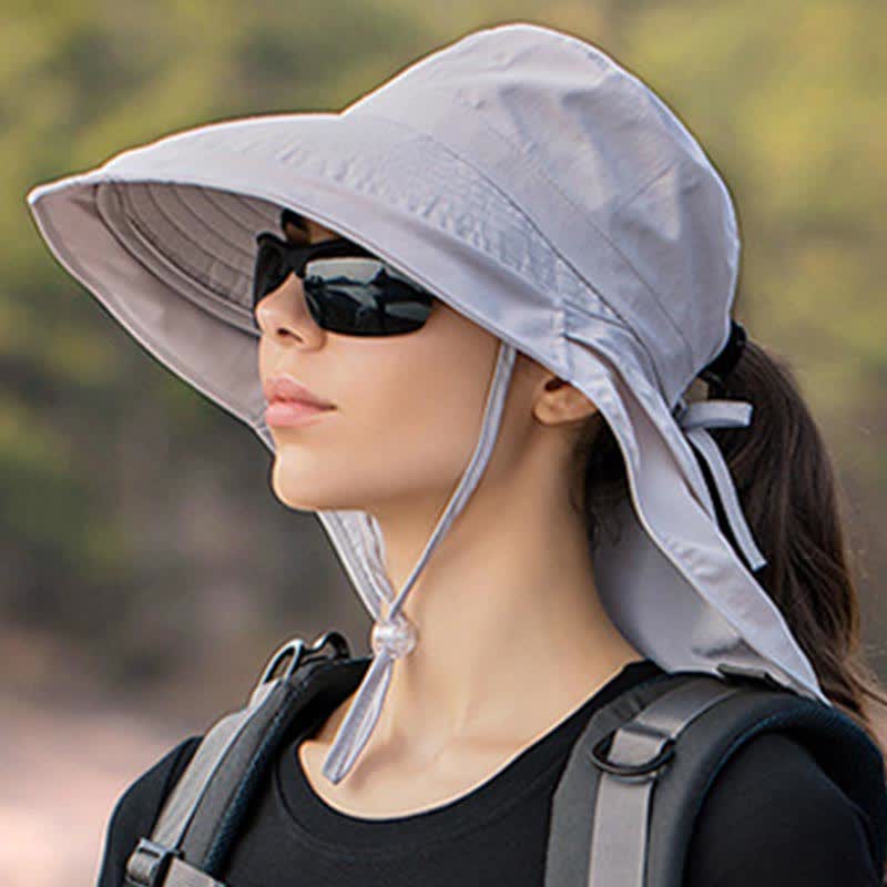 Outdoor Hiking Wide-Brim Bucket Hat - image 11