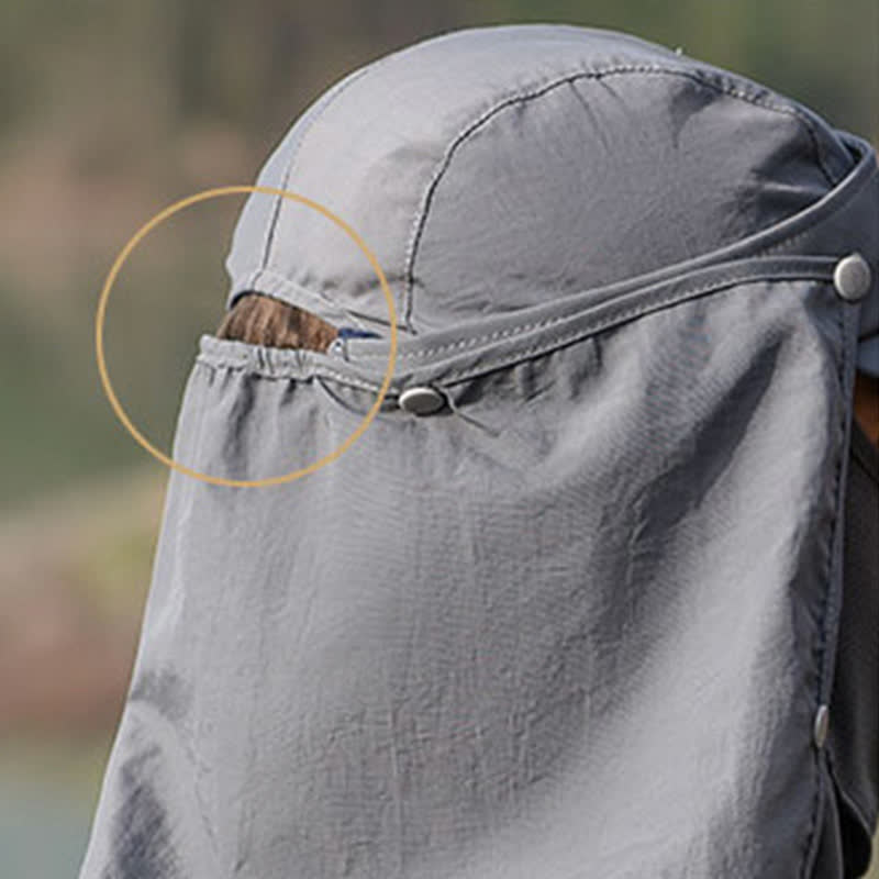 Multi-wear Outdoor Sun Protection Baseball Cap - image 2