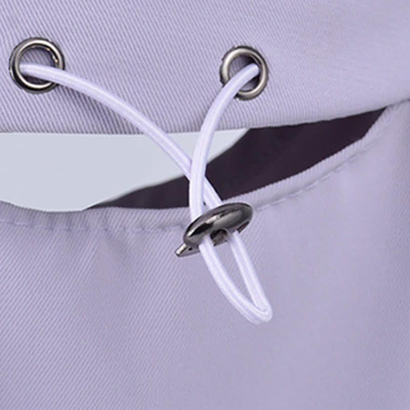 Sun Protection Bucket Hat with Attached Face Scarf - image 6