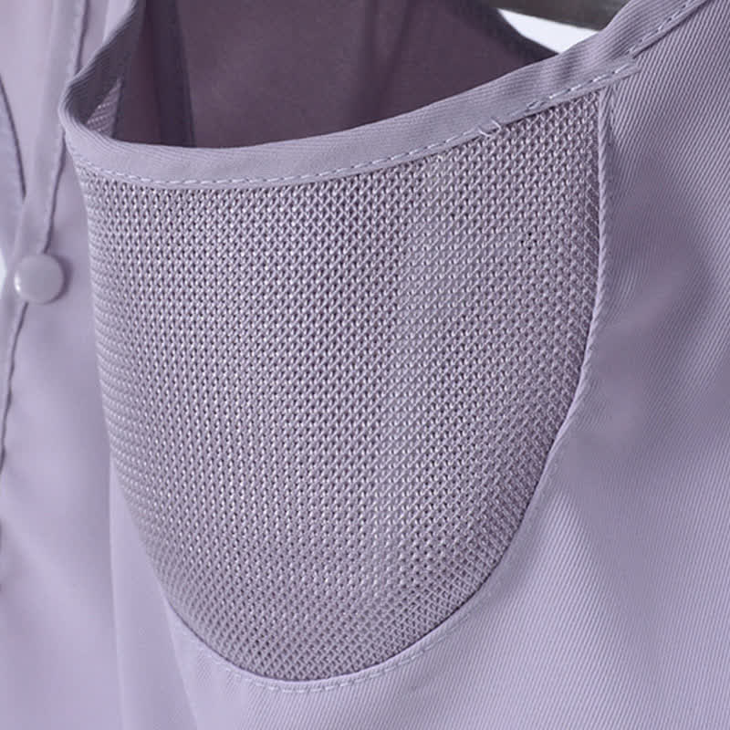Sun Protection Bucket Hat with Attached Face Scarf - image 4
