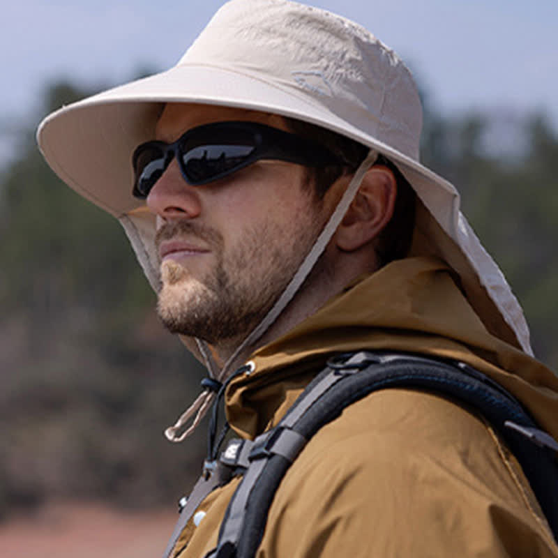 Detachable Face Mask Bucket Hat - image 1