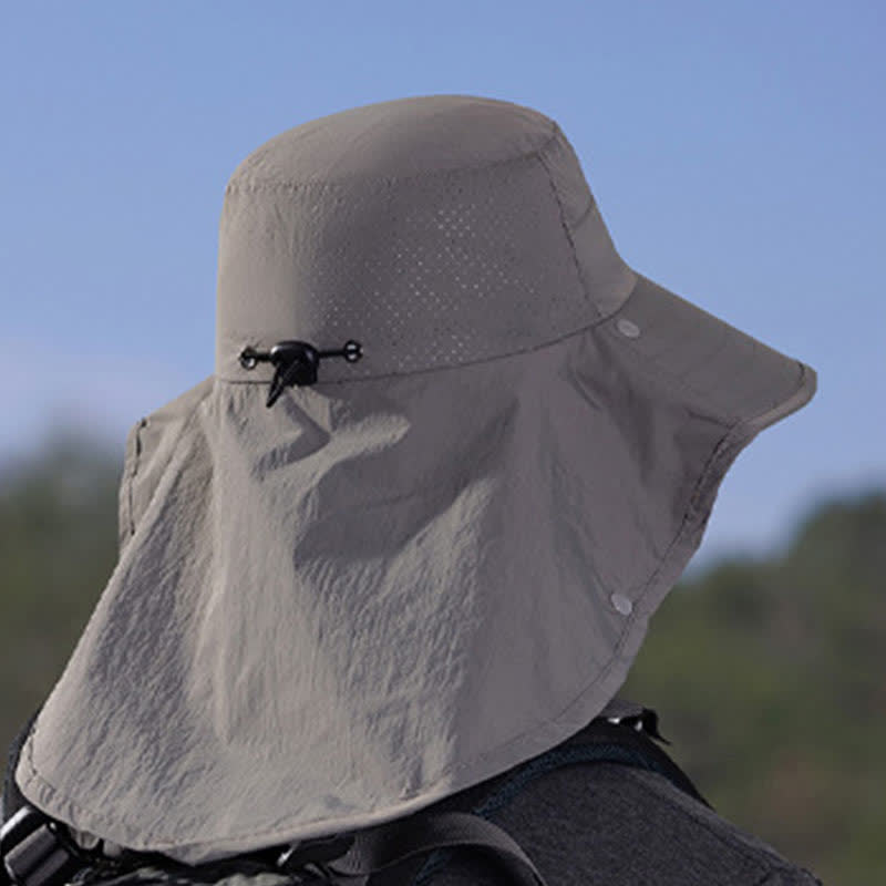 Detachable Face Mask Bucket Hat - image 14