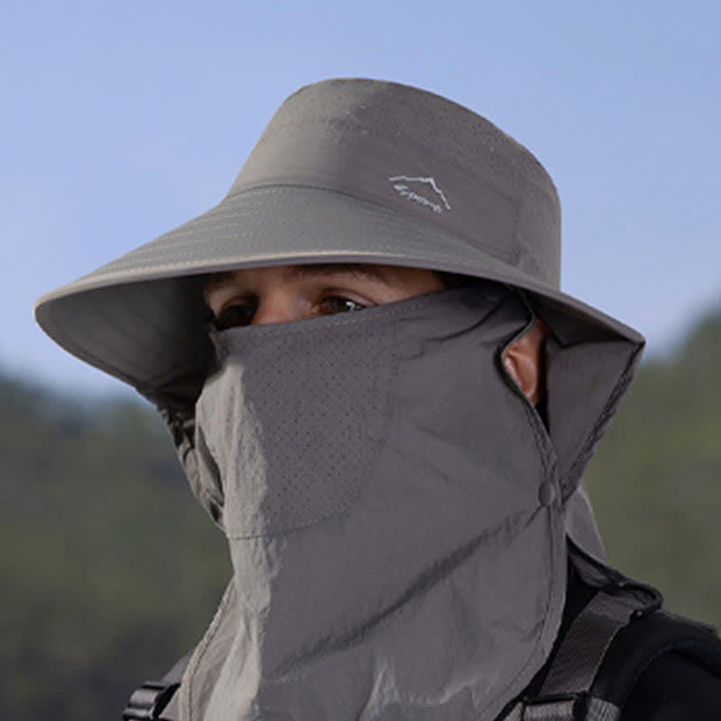 Detachable Face Mask Bucket Hat - image 13