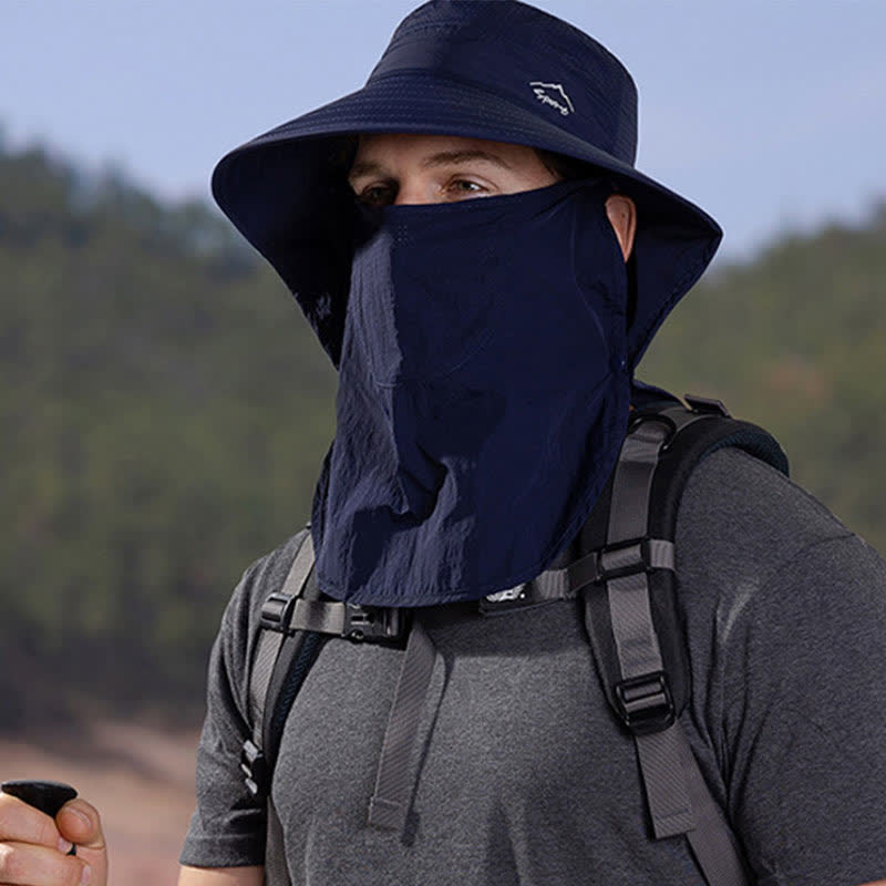 Detachable Face Mask Bucket Hat - image 7