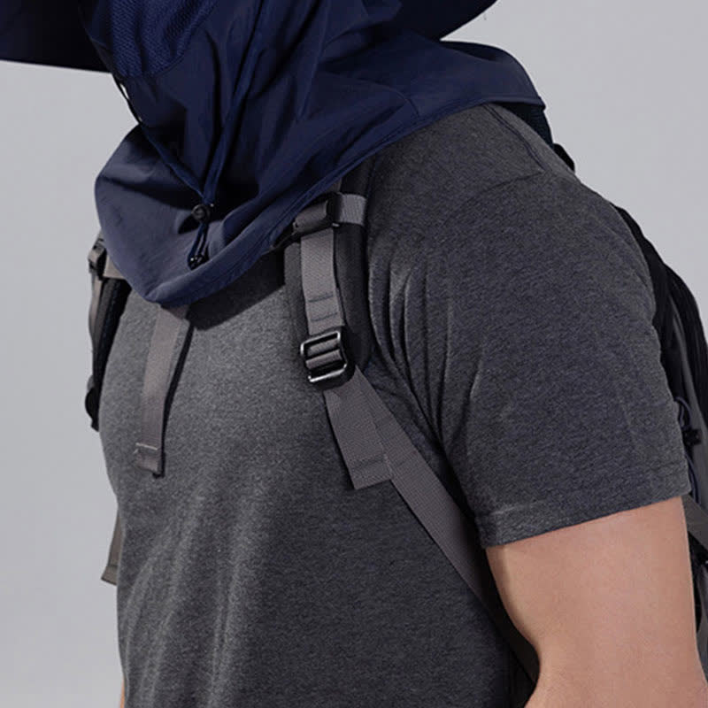 Outdoor Sun Protection Mask Bucket Hat - image 12