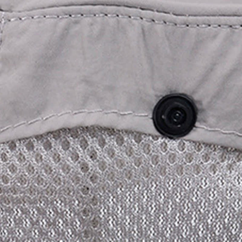 Outdoor Sun Protection Mask Bucket Hat - image 6