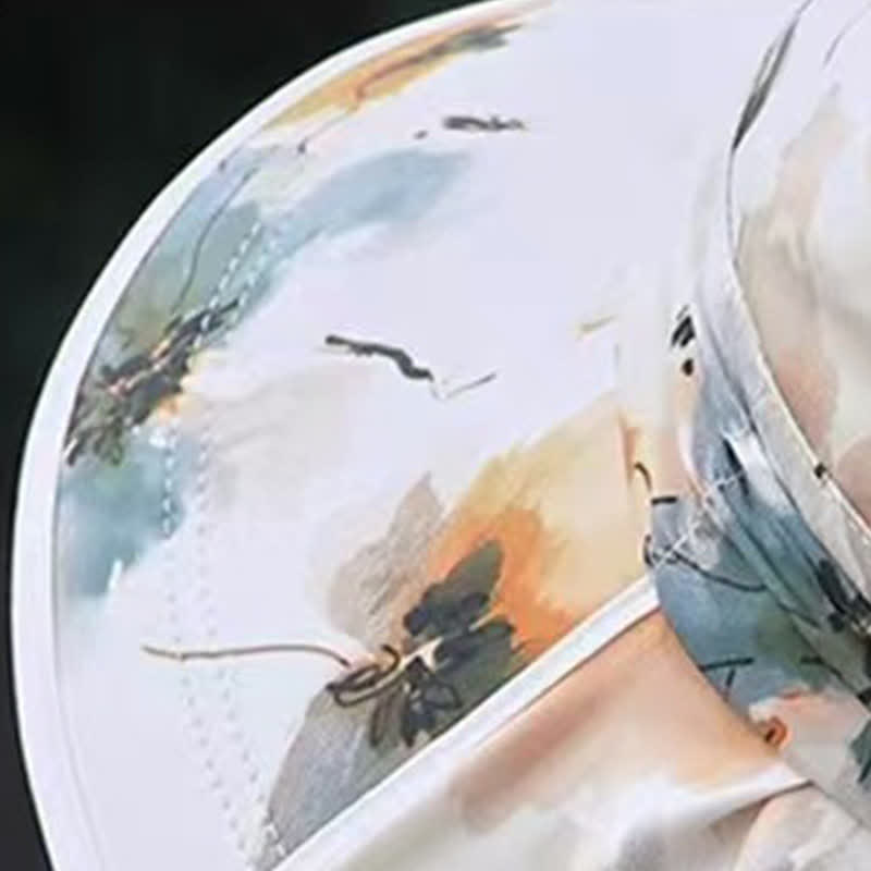 Elegant Floral Breathable Sun Hat - image 9