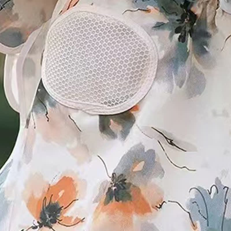 Elegant Floral Breathable Sun Hat - image 7