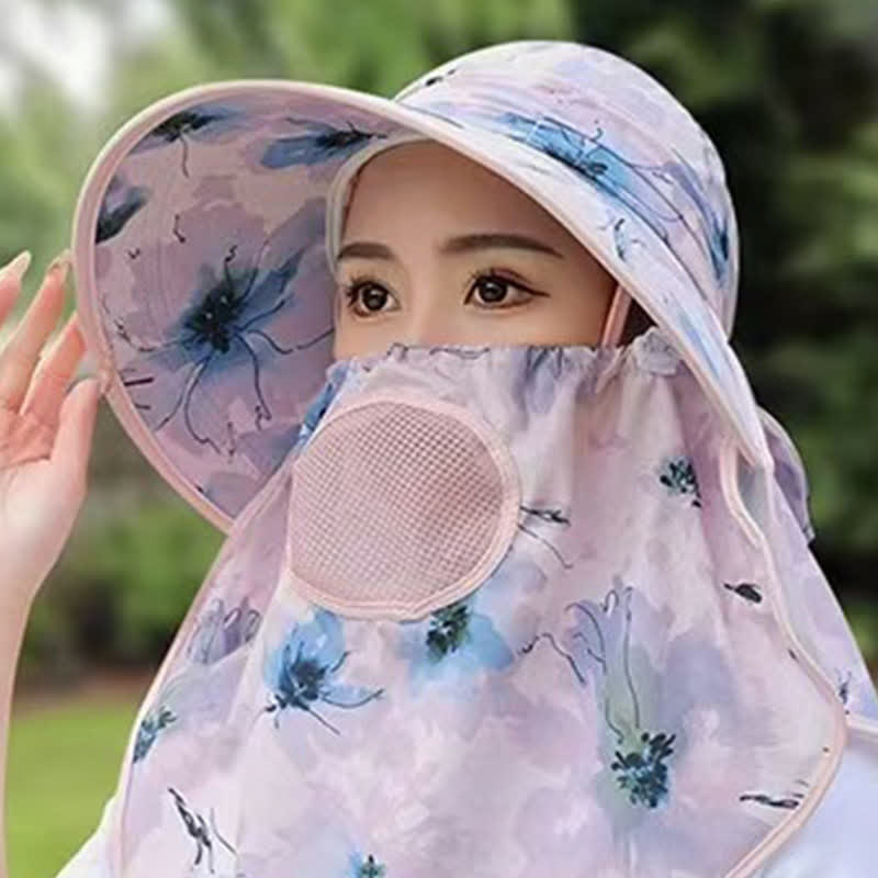 Elegant Floral Breathable Sun Hat - image 1