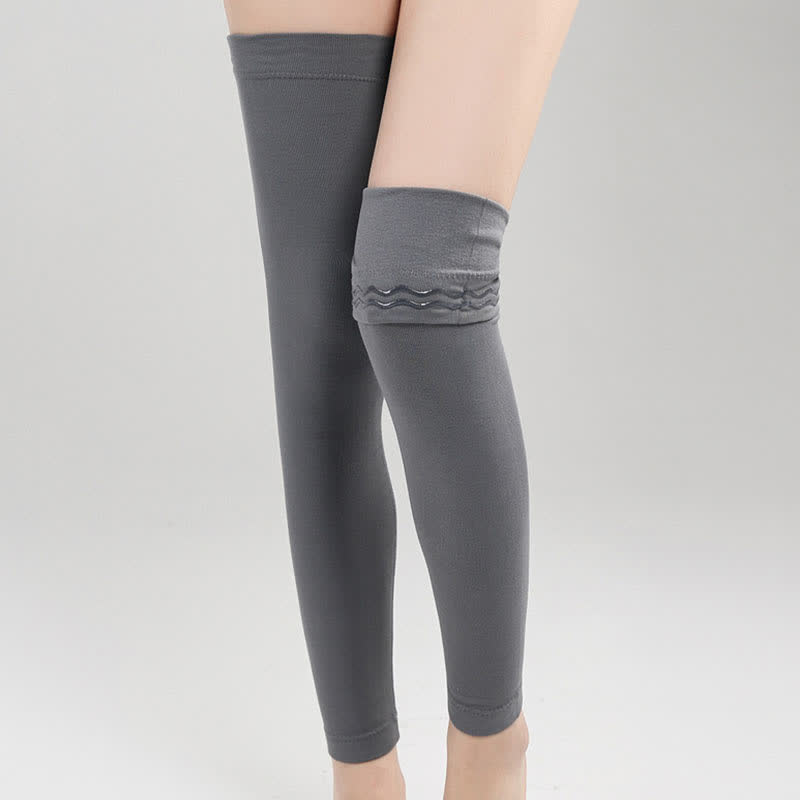 Modal Thin Silicone Non-Slip Thigh Sleeves - image 3