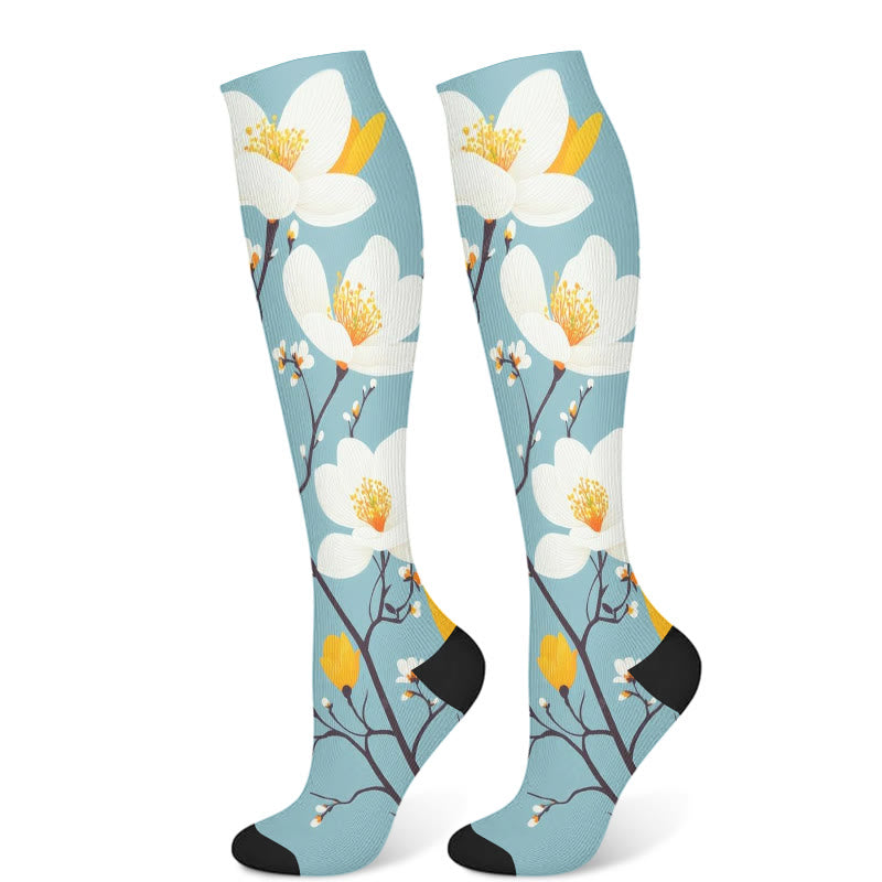 Lotus Compression Socks(3 Pairs) - Blue(1 Pair) - S/M - image 2