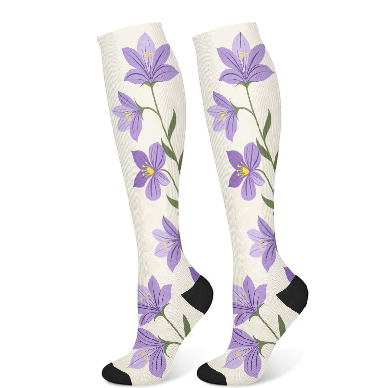 Lotus Compression Socks(3 Pairs) - Apricot(1 Pair) - S/M - image 7