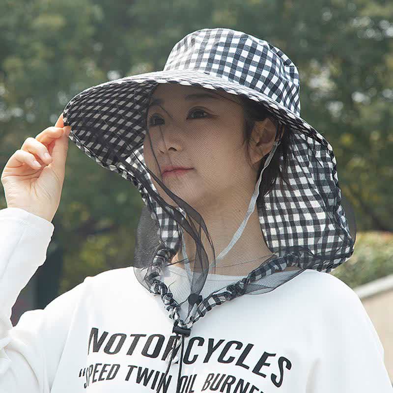 Floral Print Outdoor Wide Brim Bucket Hat - image 14