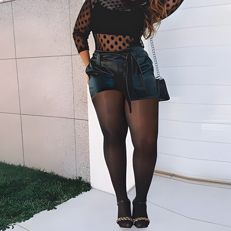 Shiny Sheer Pantyhose(3 Pairs)
