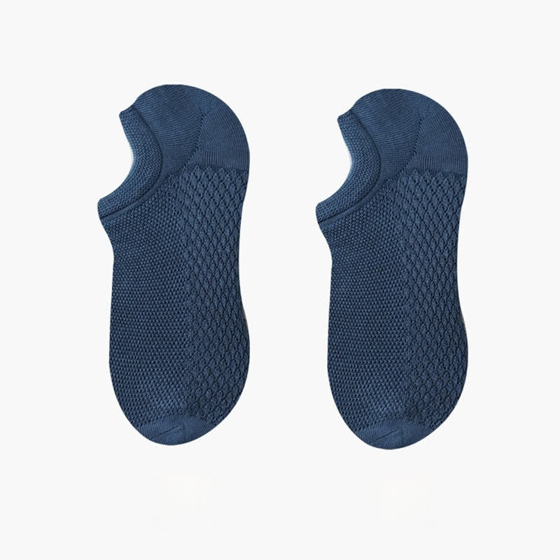 Plus Size Breathable Mesh Ultra-Thin No Show Socks(8 Pairs)