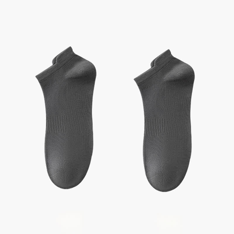 Plus Size Thin Breathable Cotton No Show Socks(8 Pairs)