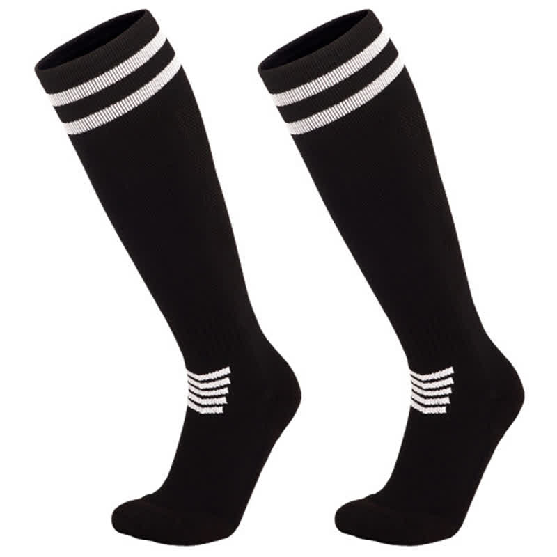 Sweat-absorbent Non-slip Knee-high Soccer Socks(5 Pairs)