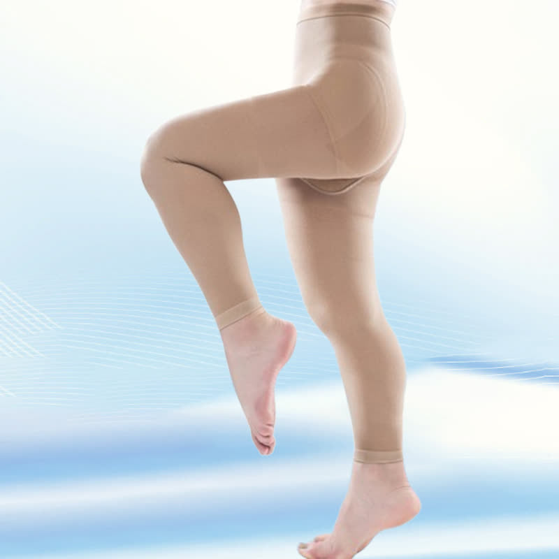 Plus Size Medical Compression Tights(30-40mmhg)