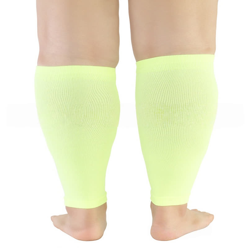 Plus Size Stretch Calf Compression Sleeves
