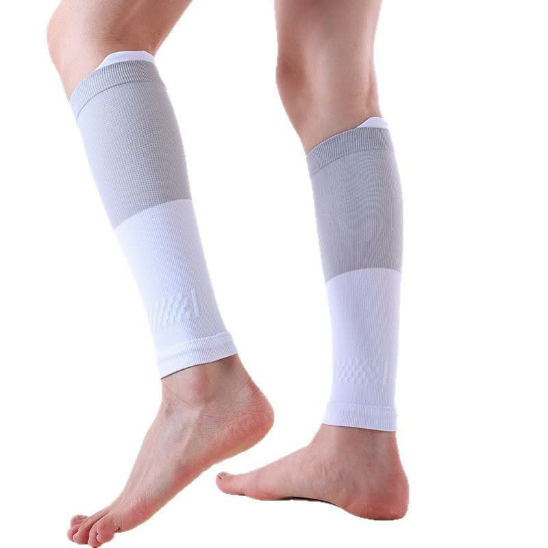 Colorblock Sports Running Compression Calf Sleeves(3 Pairs)