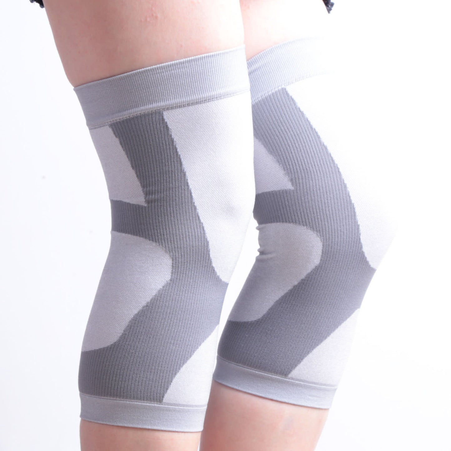 Color Block Elastic Sports Knee Sleeves