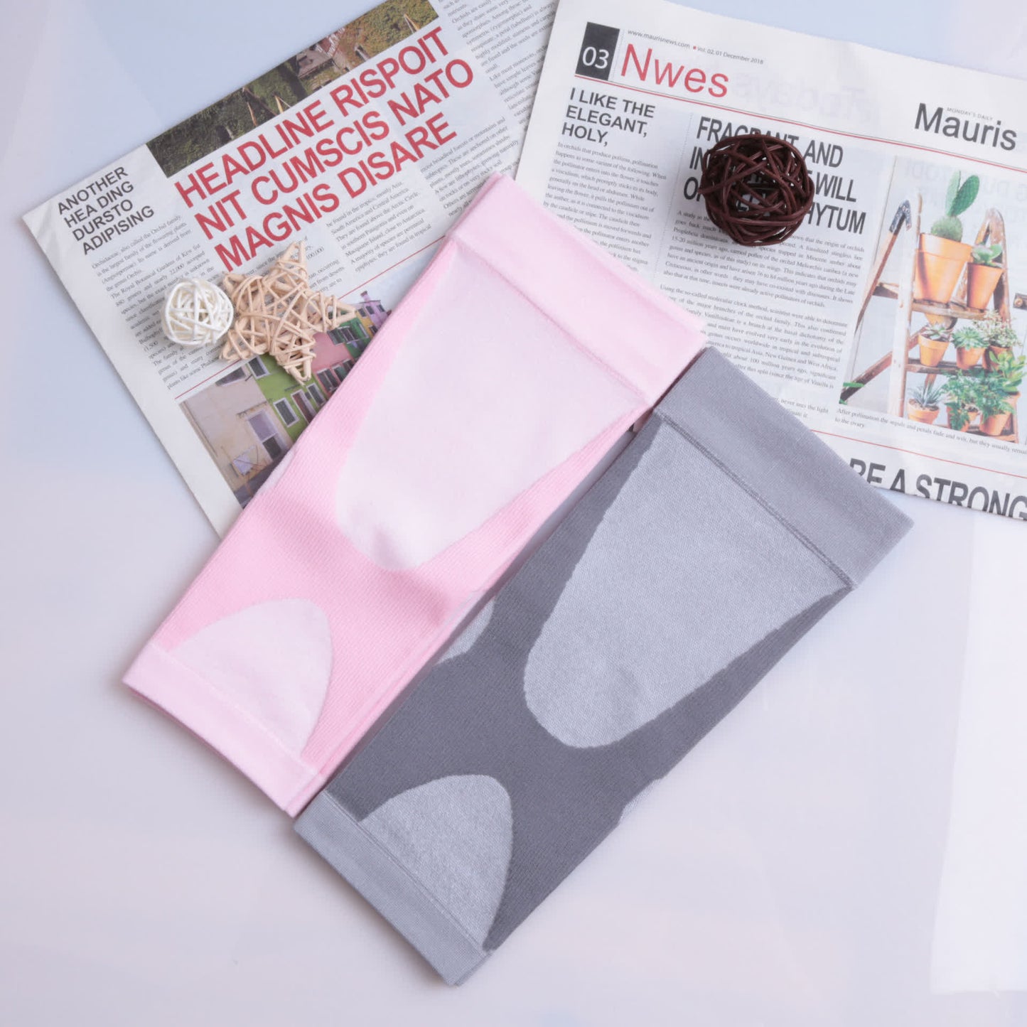 Color Block Elastic Sports Knee Sleeves