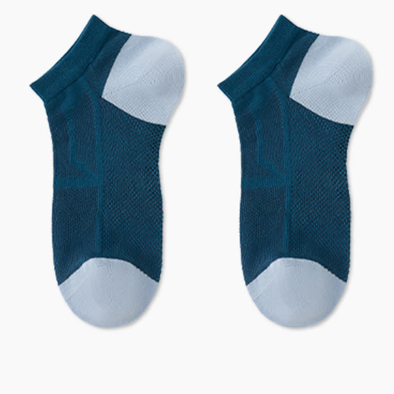 Non-slip Heel Mesh Breathable Ankle Socks(6 Pairs)