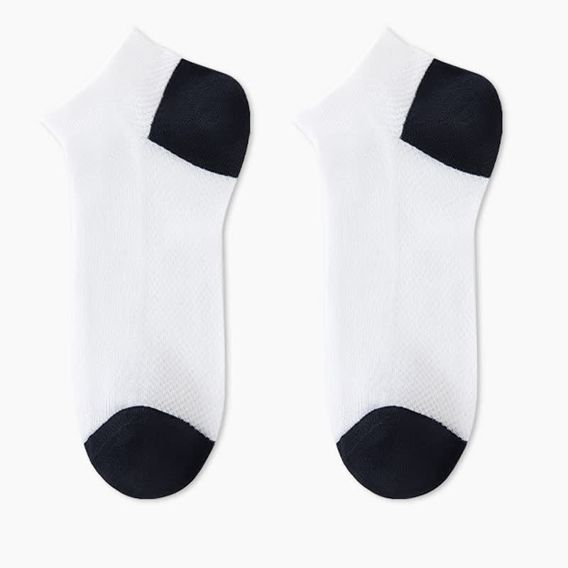 Non-slip Heel Mesh Breathable Ankle Socks(6 Pairs)