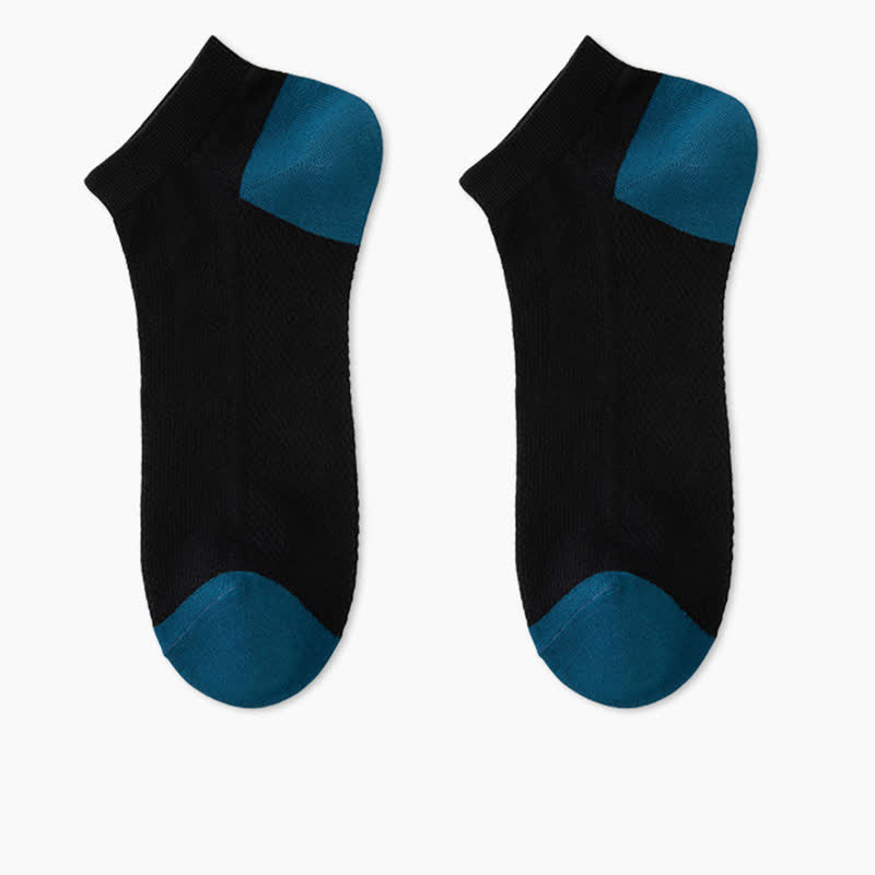 Non-slip Heel Mesh Breathable Ankle Socks(6 Pairs)