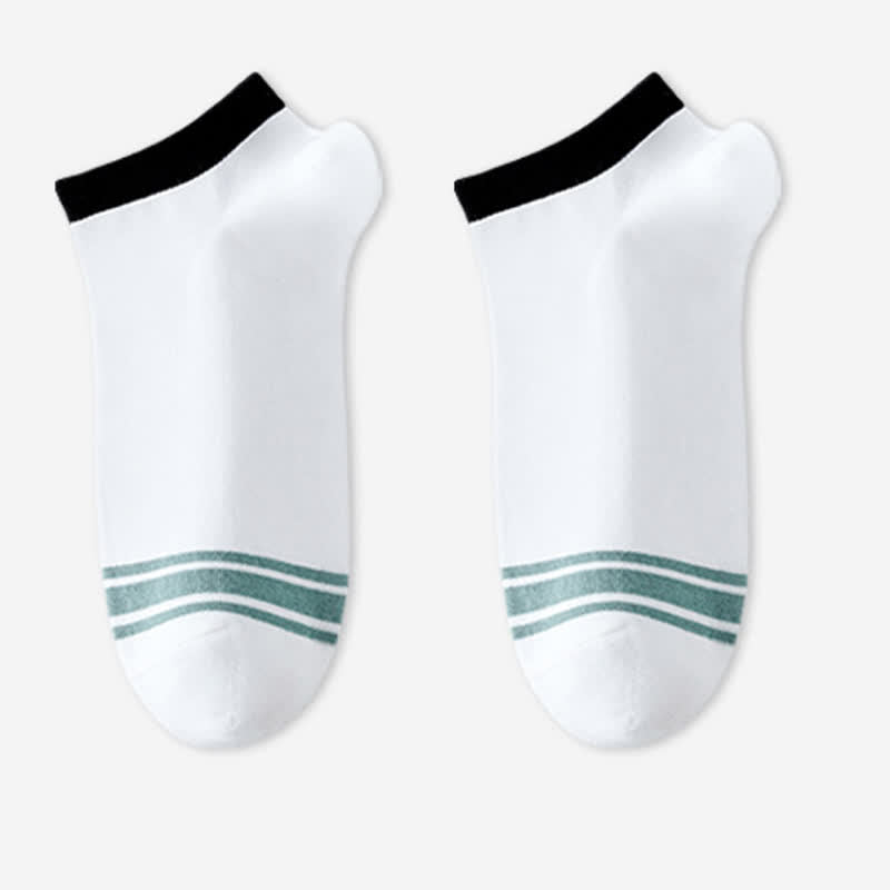 High Elastic Pure Cotton Antibacterial Ankle Socks(6 Pairs)