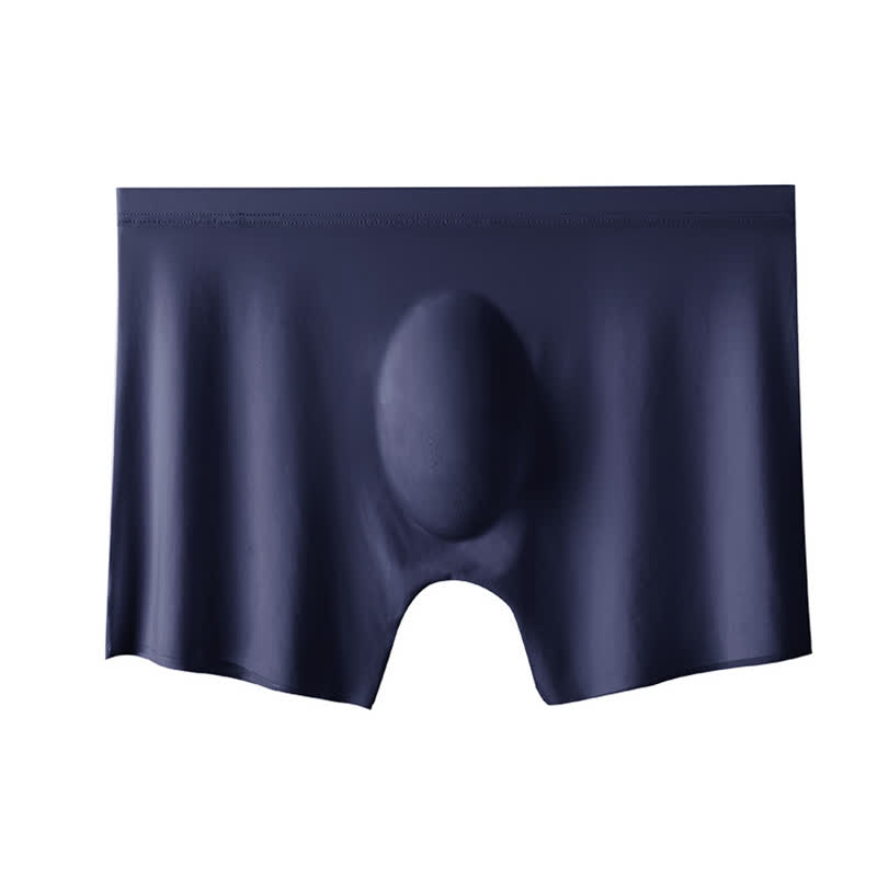 Breathable High Elastic Men's Ice Silk Boxer Briefs(3 Packs)
