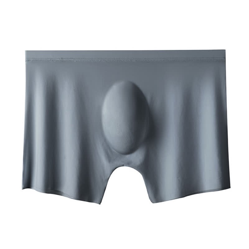 Breathable High Elastic Men's Ice Silk Boxer Briefs(3 Packs)