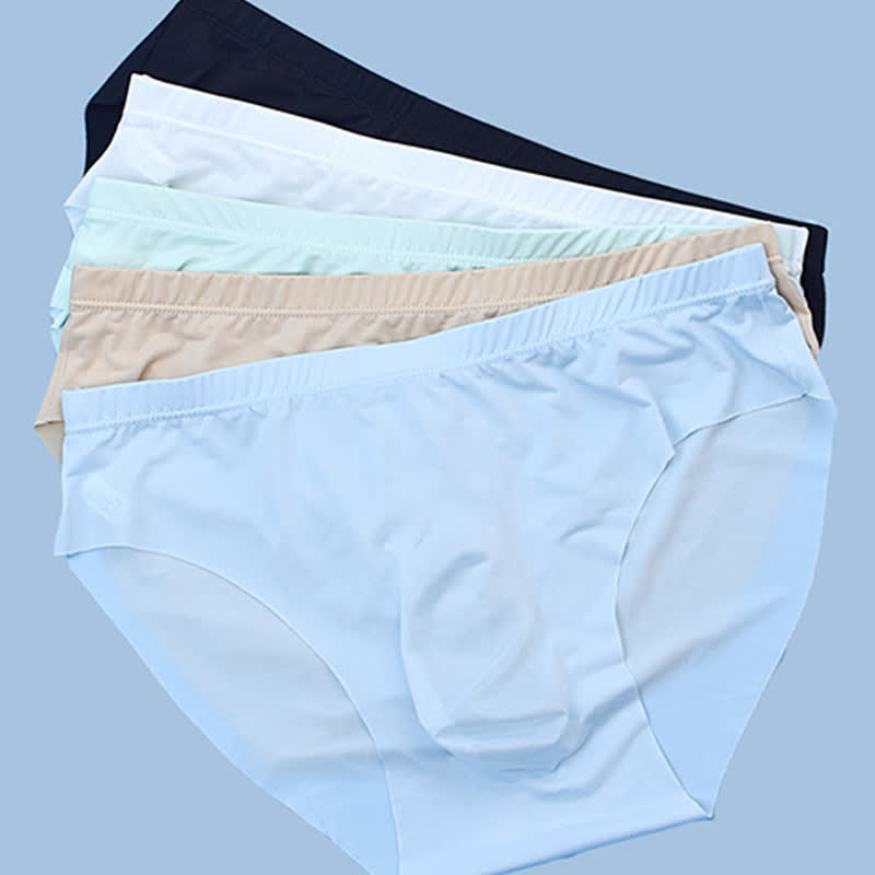Men's Seamless Breathable Briefs(5 Packs)