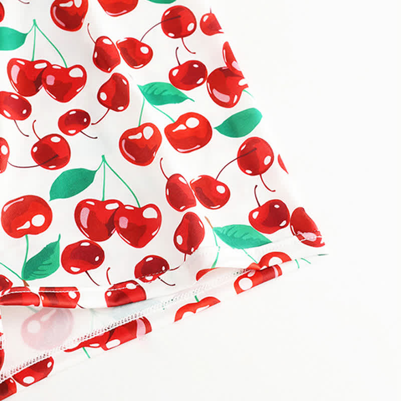 Food Fruit Print Men's Breathable Boxer Briefs(3 Packs)