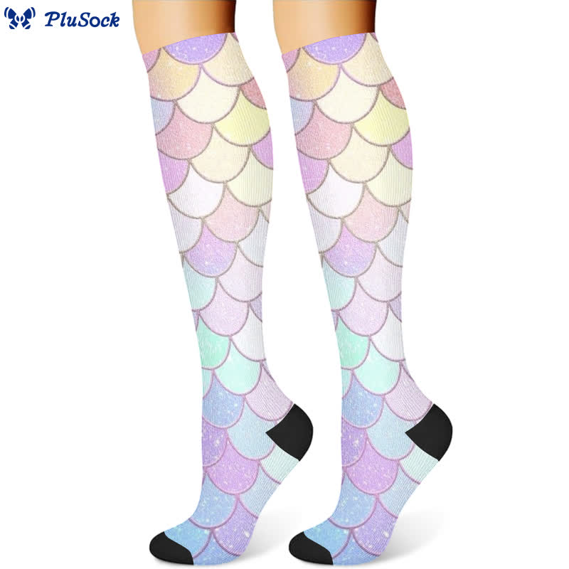 Mermaid Series Compression Socks(3 Pairs) - image 4