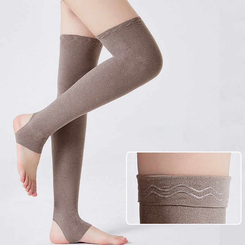 Stirrup Compression Thigh Sleeves - Camel - XL - image 2