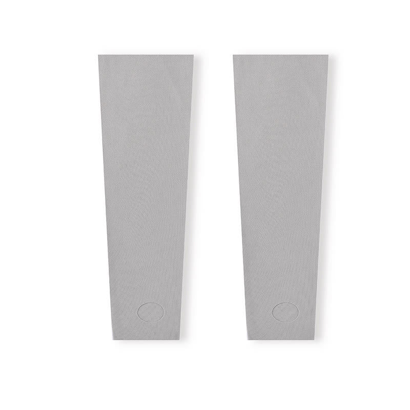 Cooling Cotton Calf Compression Sleeves(2 Pairs) - Light Gray - XL - image 12
