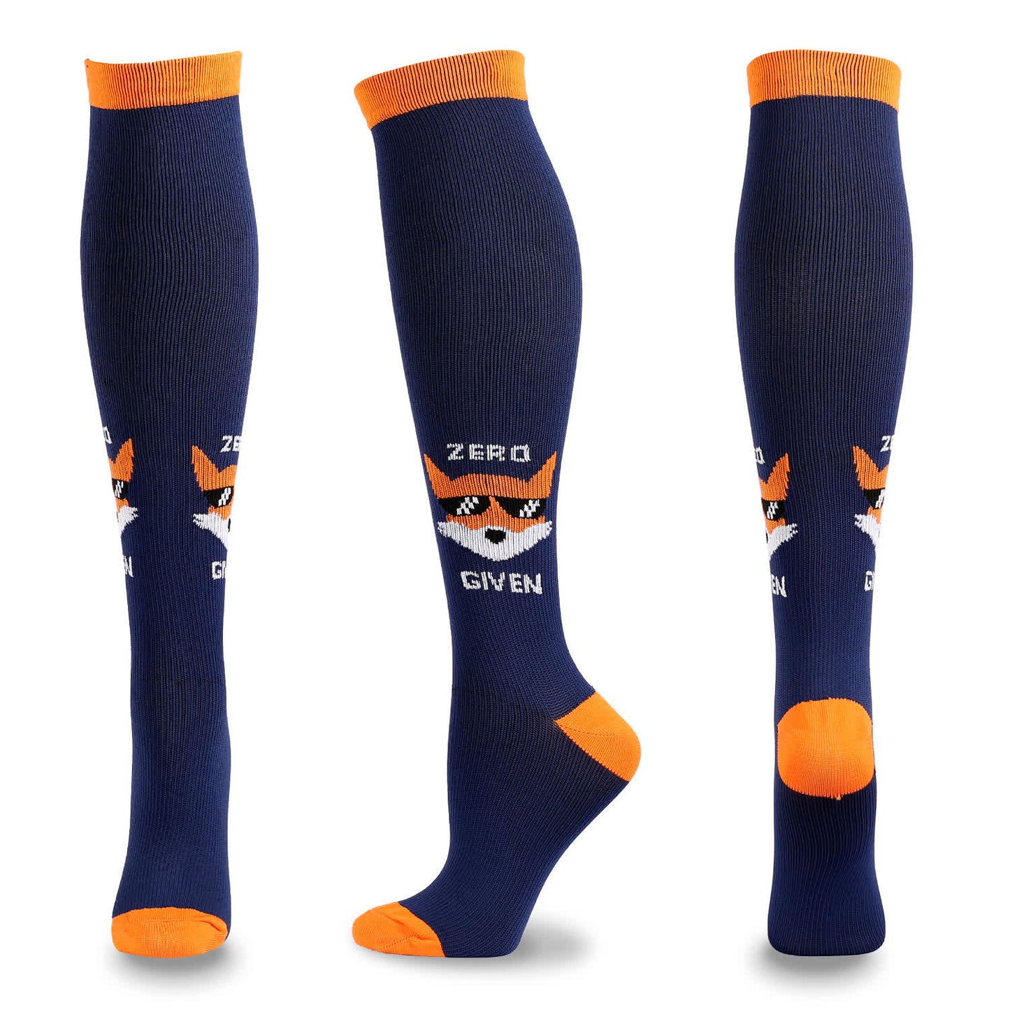 Funny Cartoon Animal Print Compression Socks(5 Pairs) - image 5