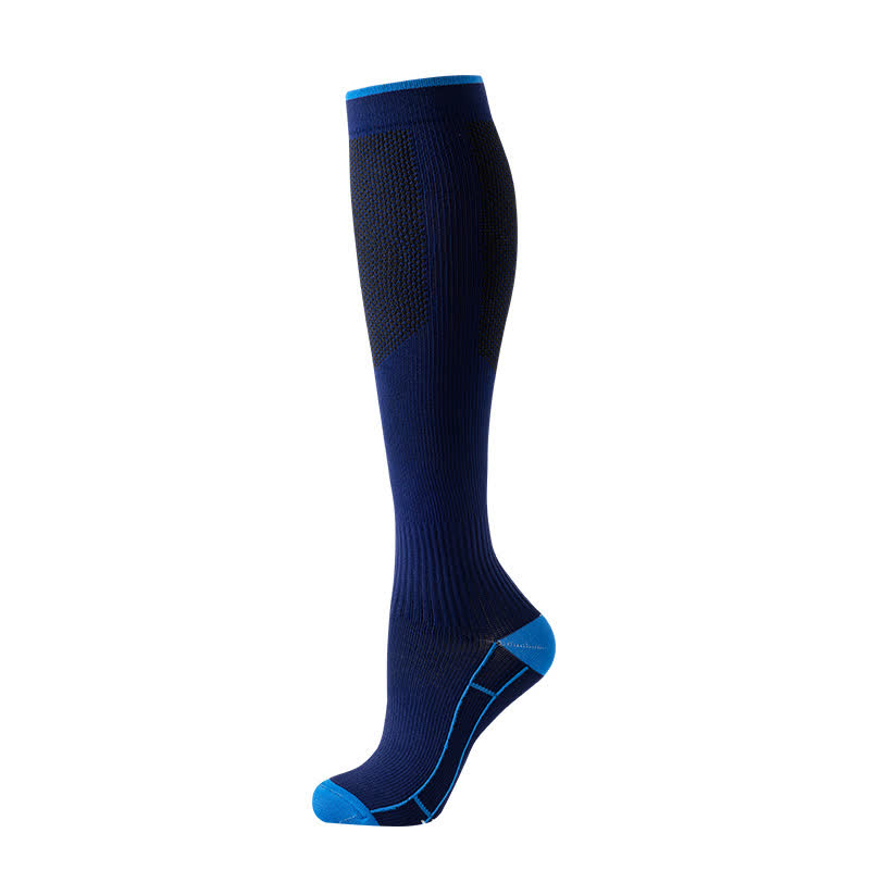 Running Travel Knee High Compression Socks(4 Pairs)