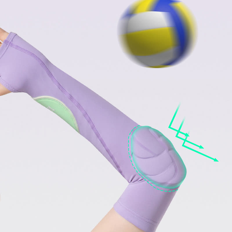Finger Loop Sports Arm Compression Sleeve