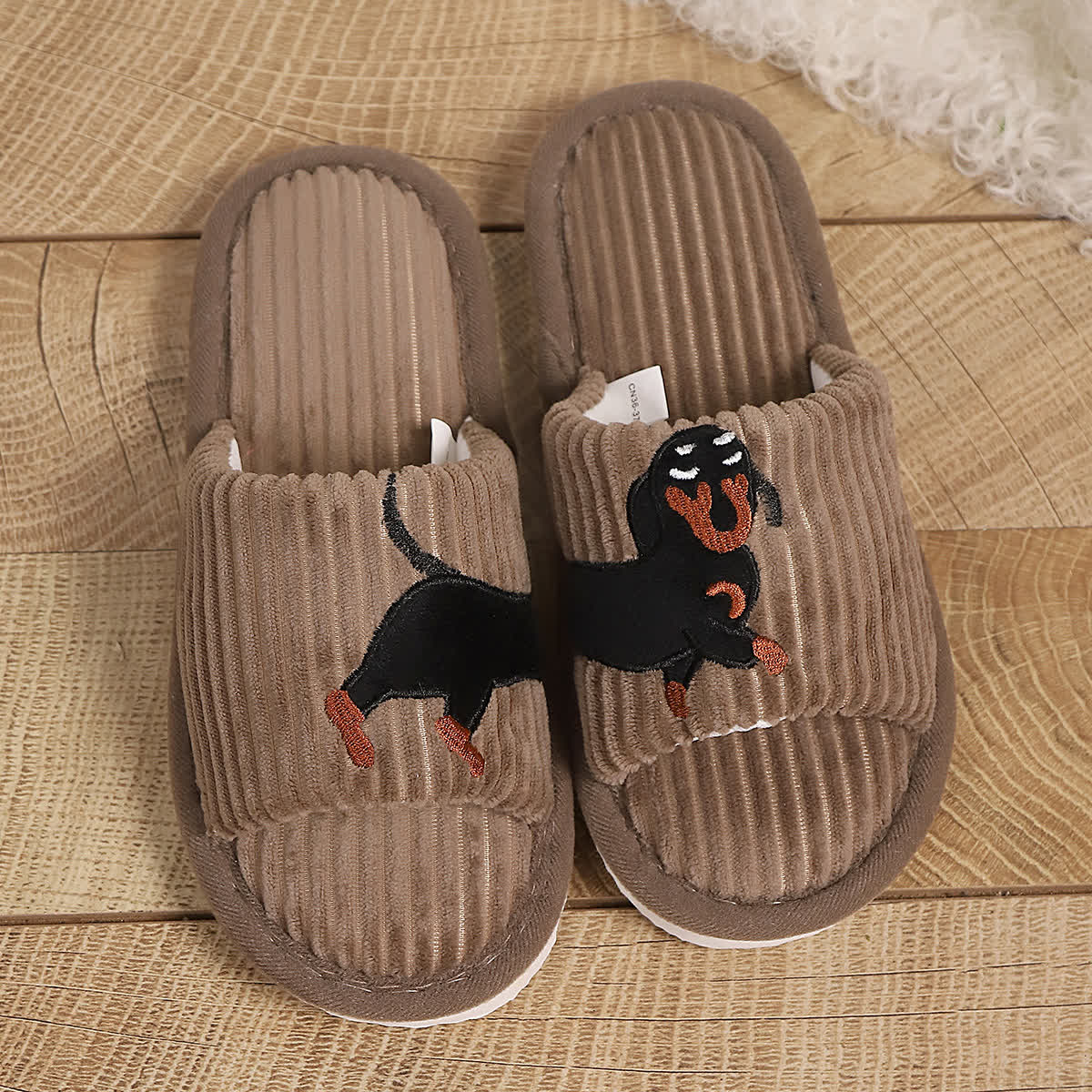Plus Size Cute Dachshund Slippers - image 12