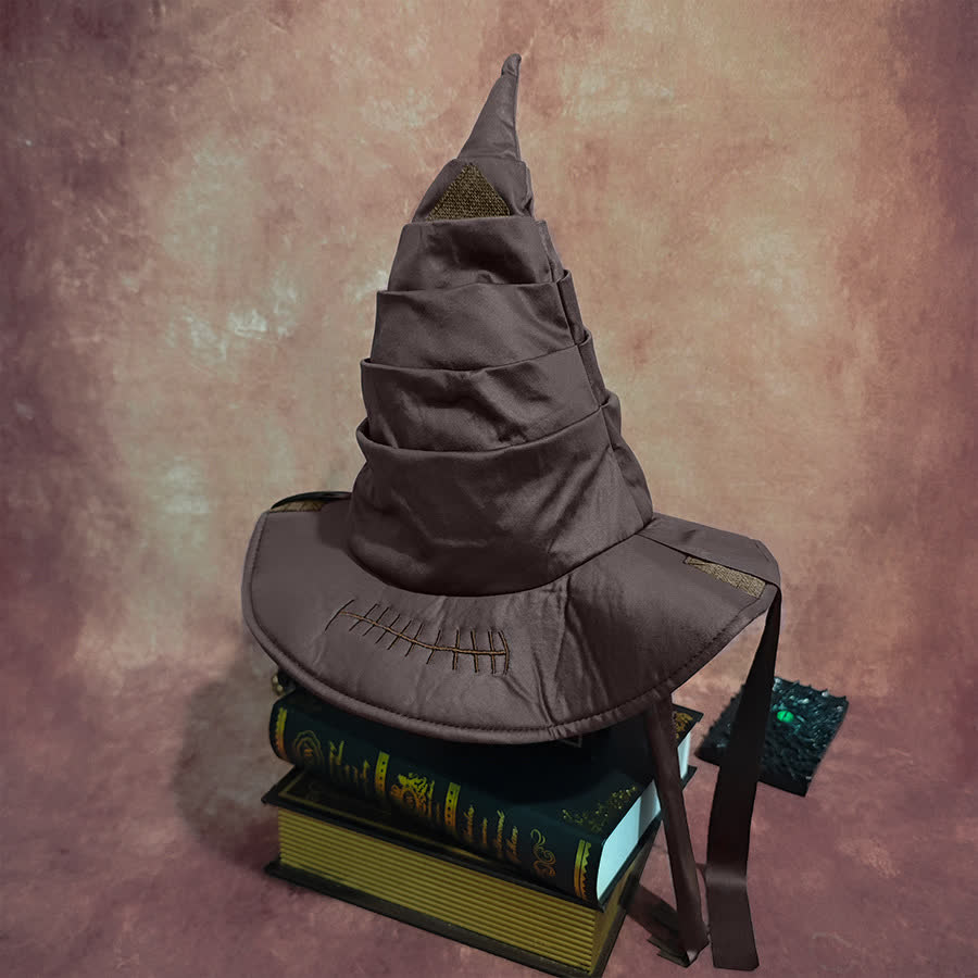 Halloween Retro Wizard Hat - Brown - One Size - image 7