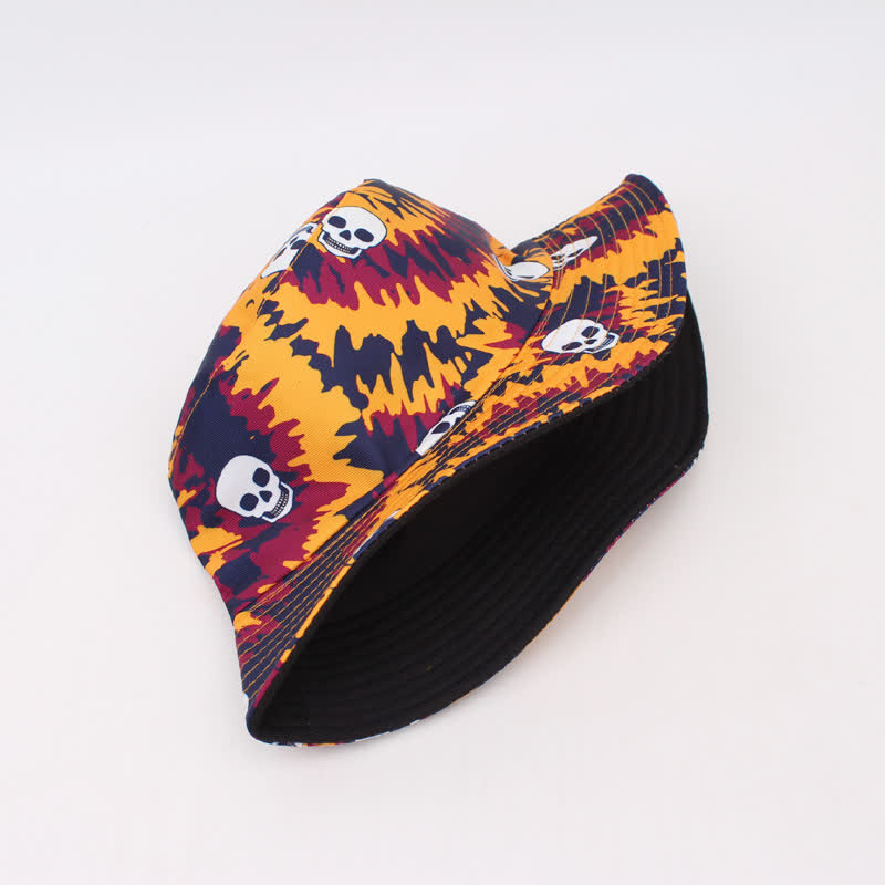Plus Size Halloween Spooky Print Bucket Hat - image 11